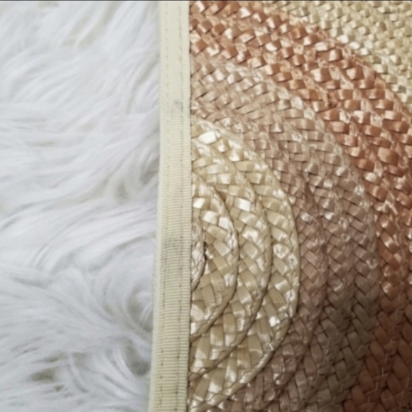 Vintage staw rattan purse over the shoulder, neutral vacation, island resort - Picture 4 of 9